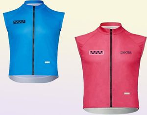 Takım Pedla Bisiklet Yeleği Erkekler Yaz Spor Rüzgar Popar Gilet MTB Kadın Döngüsü Giysileri Solunum Geri Hızlı Kuru 2208154313643