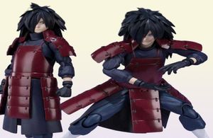 Anime manga anime schiha madara figura ruchomy modele zabawki shippuuden kolekcjonerskie pvc lalki gaźnie dla dziecka t2210254475348