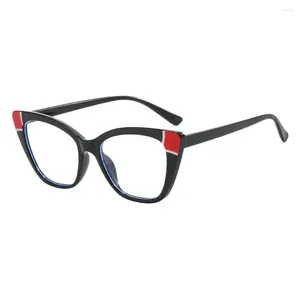 Солнцезащитные очки TR90, блокирующие синий свет, женские дизайнерские очки, оптические очки, компьютерное защитное стекло для глаз, модные очки, очки