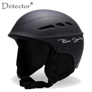 Detector Ski Snowboard Helmet Men Women Kid Skating Snowboarding Skiing Integrallymolded Sport for Children Boy Girl 240106