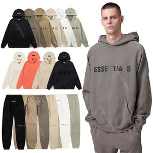 Men's Hoodies Sweatshirts Lazy Wind Loose Hoodie Thin Sports Suit Men Women Jumpers Top Quality Casual Pants Essentialshoodie Comfortable Sweater Essentialsweats