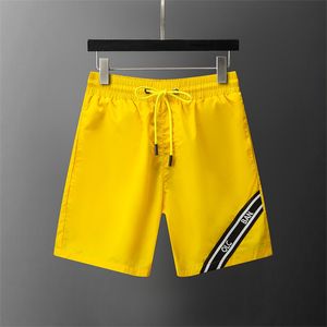 Designer Pantaloncini da uomo Moda estiva Abbigliamento streetwear Pantaloni da nuoto ad asciugatura rapida lettera Pannello di stampa Pantaloni da spiaggia Taglia Asia M-XXXL