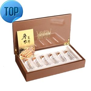 Wooden Medicine Box health care product wooden box with glass bottle Cosmetic perfume Gift Wooden Box