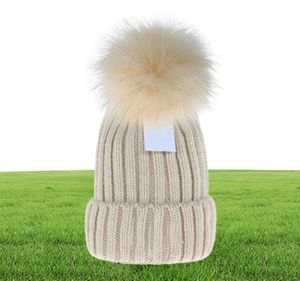 2021 Adults Thick Warm Winter Hat For Women Soft Stretch Cable Knitted Pom Poms Beanies Hats Womens Skullies Beanies Girl Ski Cap 9047393