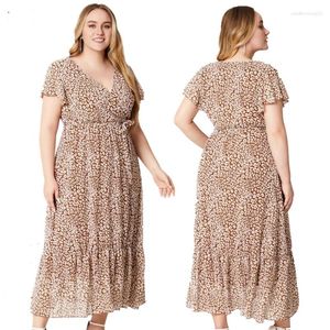 Vestidos de festa 2024 verão grande vestido feminino com decote em v elegante e estilo rua na moda chip precisa entre em contato