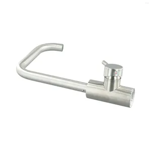 Bathroom Sink Faucets Faucet Tap Kitchen 304 Stainless Steel Ceramic Valve Cold And Mixer Single Handle High Quality