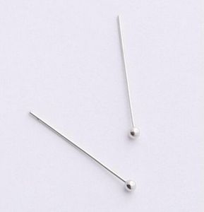 1000pcslot Ball Head Pins silver Gold Jewelry Beads DIY Accessories For Jewelry Making 50mm3091937