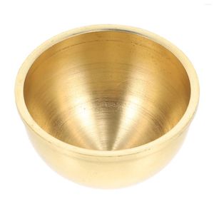 Miski Święta Chakra Stones Water Bowl Oferta Miedziana Joga Medytacja Puchar Świątynia Akcesoria kultu do domu poduszki