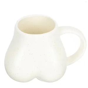 Bicchieri da vino Tazza Tazza da caffè al latte a forma di bus unica Acqua in ceramica Decorazione portatile per desktop Chic