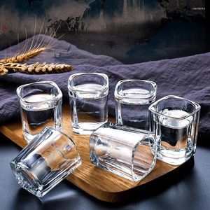 Weingläser, S-Glas-Set, weißer Getränkehalter, Trinkgeschirr, Spirituosenbar, KTV-Kristall für Whiskey