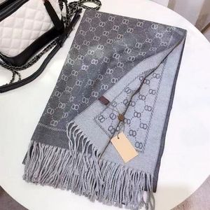 2024 New designer women's scarf fashion man brand Winter Letter cashmere scarfes luxury soft touch wool High Quality Long Scarves Christmas gift with box