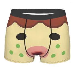 Underbyxor Animal Crossing Zucker Breathbale trosor Man Underwear Print Shorts Boxer Briefs