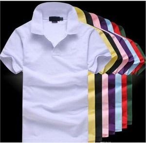 Marka s-3xl męskie top duże małe konno haft haftowy koszulka polo krótki rękaw z polą koszulki mężczyźni homme odzież camisas koszule RE8
