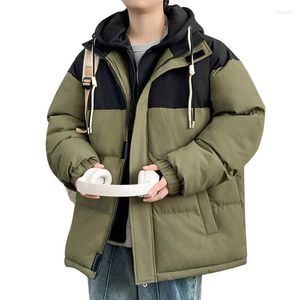 Giubbotti da caccia Inverno Uomo Cappotti Parka Cotone imbottito Oversize 6XL 7XL 8XL Plus Size Addensare Caldo frangivento Cappotto maschile allentato con cappuccio