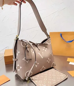 Tasarımcı Çanta Luxurys Kadınların Yüksek Kapasiteli Çantalar Deri Tote Çanta Büyük Alışveriş Çantası Omuz Çantası Kahverengi Baskı Gündelik Tote Çanta
