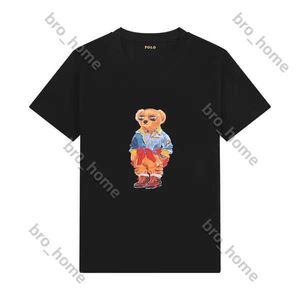 men's Polo Ralph 2024 Laurens Shirt New Little Bear Tshirt Designer Rl Fashion t Shirt 23ss Polos Womens T-shirts Tees Tops Man Casual Luxurys Sleeve Clothe KDVX