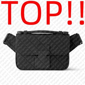 Cross Body Bag Top.M45807 S Lock Slingsbag M58487 / Designer Männer Messenger -Tasche Geschäft kleiner Gürtel Brust Taillenschlingen Slingsbeutel