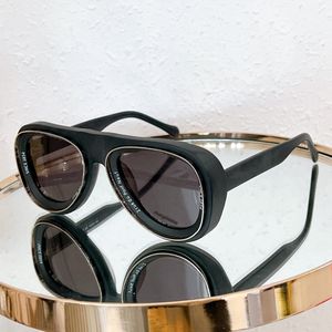 2024 nova primavera verão retro festa acetato feminino óculos de sol para mulheres homens marca designer futurista oval estranho para óculos de sol uv pharrell wilams Z2701-2709
