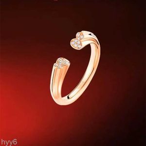 Bvlgaerri -Banddesigner Ringe Qilin neuer offener Mund -Kürbis -Designer Ring 925 Pure Silber Plated 18K Gold Voll Diamond Precision