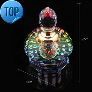 Wholesale dubai 50ml 100ml fancy empty attar perfume glass bottles crystal perfume bottle with glass stick