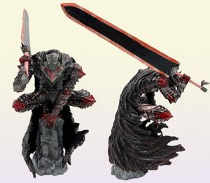 Anime Manga 25 cm Berserk Guts L Anime Figure Guts Berserker Armor Action Figure Berserk Black Swordsman Figurine Collection Modello 4305560