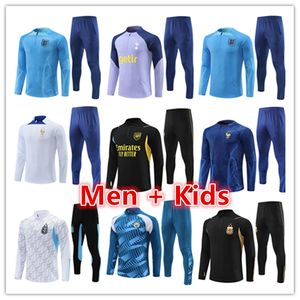 2023 2024 INGHILTERRA uomini tuta da calcio tuta da allenamento di calcio giacca set 22 23 24 bambini mens maglie tute da jogging set survêtement piede chandal tuta