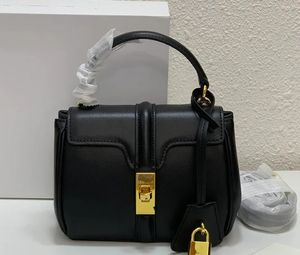 Designer Luxury Women Top Handle Hangbags Canvas Leather Cross Body Totes Bag Purse Gold Hardware Twist Lock avtagbar rem