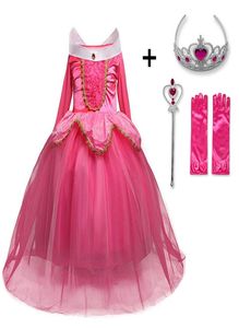 Fancy Beauty Princess Dress Up Party Costume Long Sleeve 4 Layers Cosplay Long Dress Halloween Birthday Gift 2012029888730