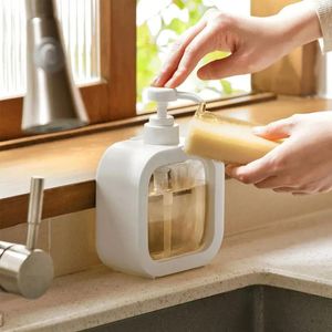 Liquid Soap Dispenser 300/500ML Plastic Shampoo Shower Gel Hand Sanitizer Pump Container Foam Bottle