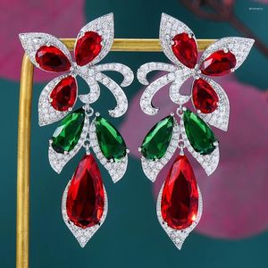 Orecchini pendenti Jimbora Design originale Splendidi gioielli a goccia di lusso per le donne Moda Matrimonio Orecchini quotidiani Gioielli di alta qualità