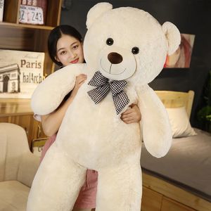 High Quality Giant American Bear Plush Doll Soft Stuffed Animal Teddy Toys Kids Girls Valentine Lover Birthday Gift 240106