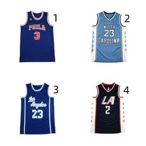 Vår sommarsportnät snabb torkväst Iverson Cameron Johnson James Kbirenard Antetokounmpo Summer Running Men's and Women's Fitness Basketball Uniforms