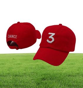 Black Khaki Popular Singer Chance The Rapper 3 Chance Cap Black Letter Brodery 3D Baseball Caps Hip Hop Streetwear Savage Snapb8415488