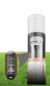 Nya automatiska kolv teleskopiska sexmaskiner Electric Male Masturbator Air Sucking Infällbara vibratorer Stroker Sexleksaker för män S7580834