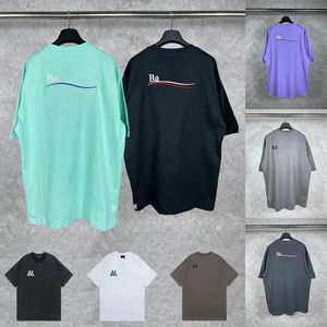 Mężczyźni T-shirt popularna moda mody casual sporty z krótkim rękawem z High Street Fave Fave Druku