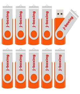 Bulk 10 Stück 32 GB USB-Sticks mit drehbarem Daumen, USB 20 Memory Sticks, echte Aufbewahrung für Computer, Laptop, MacBook, 7672974