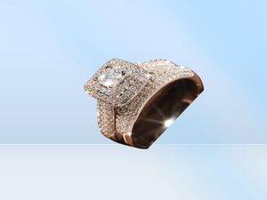 Anelli di marca di moda per le donne top designer S925 argento sterling women039s anello di lusso con diamante pieno anello di fidanzamento donna Valent5134751856