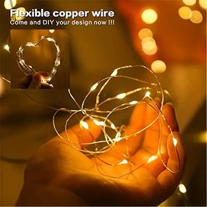 1 Stück, leuchtet in diesem Moment, 393,7 Zoll/100 LEDs, Feen-LED-Lichterkette, LED-USB-Kupferdraht-Girlande, Weihnachtsbeleuchtung, USB-Power-Wandlampe, Party, Urlaub, Weihnachtsdekoration