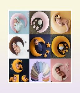 born Pography Props The Moon and the stars creative personality baby po decoration pillow cushion pure lovely 2204231669377