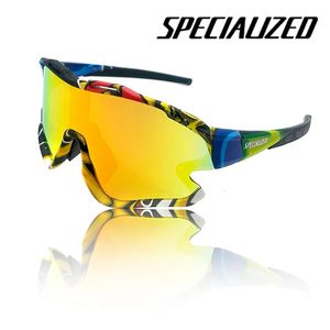 Jazda na rowerze okulary przeciwsłoneczne MTB spolaryzowane szklanki sportowe gogle rowerowe rower górski męskie okulary 240106