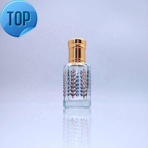 Arabiska Dubai Classic Roll på 3 ml 6 ml 12 ml Fragrance Parfymolje Glasflaska Attar Oud Oil Flaskor