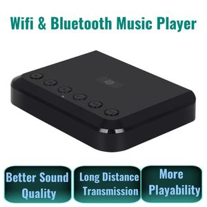 Hoparlörler WiFi Ev Sineması Ses Sistemi İçin Müzik Salonu Kablosuz WiFi Ses Alıcı Hoparlör için Çok Oom Bluetooth 5.0 Adaptör