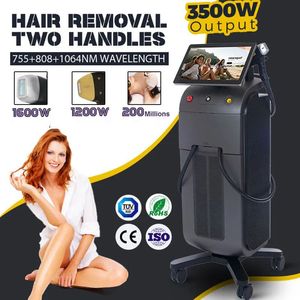 Newest Ice Platinum Titanium Soprano Hair Removal 808nm Diode Laser Hair Removal Machine