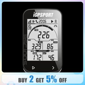 GPS -cykeldator IGPSPORT BSC100S Cycle Wireless Speedometer Bicycle Digital Stopwatch Cycling Byre Cycling Computer 240106