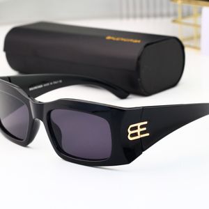 Nova marca de moda designer óculos de sol b casa carta óculos de sol gato-olho quadro estreito retro estilo euro-americano óculos de sol ao ar livre óculos de praia 2023 presente