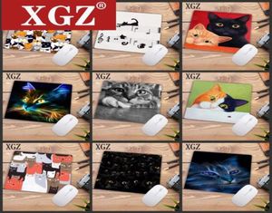 Mouse Pads Bilek Rests XGZ Büyük Promosyon 22x18cm Karikatür Sevimli Kedi Başı Serin Tasarım Masası Defter Defter Oyun Klavyesi Hayvanlar 355M8659328