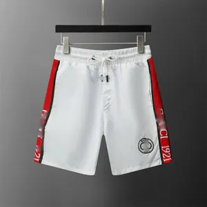 24SS Summer Mens Swim Trunks Hot Summer Quick Dry Pantaloni fitness Casual Luxury Brand Nero rosso bianco rossoPantaloncini Beachwear Sport Pantaloncini da palestra fy M-3XL007