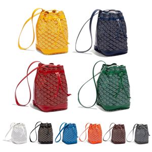 Vintage Tote Petit Flot L Drawstring Kova Çantası Tasarımcı Lüks Lady Handa Deri Deri Omuz Debriyaj Çapraz Vücut Çanta Kadınlar Erkek Hobo Pochette Tatil Bagaj Çantaları