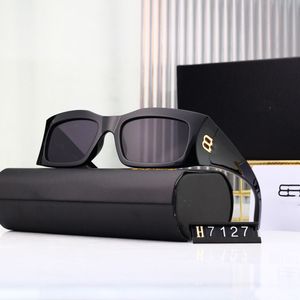 Neue Modemarke Designer-Sonnenbrille B-Haus-Buchstaben-Sonnenbrille Cat-Eye-Sonnenbrille mit schmalem Rahmen Retro-Euro-Amerikanische Stil-Sonnenbrille Outdoor-Strandbrille