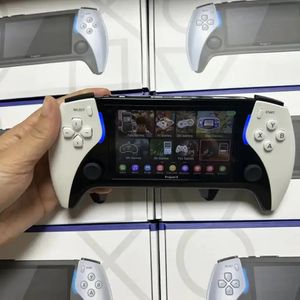 Przenośny projekt graczy x 4,3 cala IPS Ekran Handheld Console z podwójnym graczem wideo 3D Rocker Player obsługuje PS1 Arcade HD Outpu